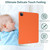 iPad Air 11 2024 Oil Spray Skin-friendly TPU Tablet Case - Orange