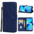 Leather Phone Case TCL 20 AX 5G - Blue