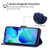 Leather Phone Case TCL 20 AX 5G - Blue