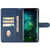 TCL 10 Plus Leather Phone Case - Blue