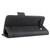 TCL 10 Pro Magnetic Clasp Flip Leather Phone Case - Black