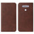 TCL 10 SE Magnetic Closure Leather Phone Case - Brown