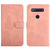 TCL 10 SE Skin Feel Butterfly Peony Embossed Leather Phone Case - Pink