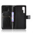 TCL 20 Pro 5G Crazy Horse Texture Horizontal Flip Leather Case with Holder & Card Slots & Lanyard - Black