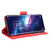 TCL 20 Pro 5G Skin Feel Calf Pattern Horizontal Flip Leather Case with Holder & Card Slots & Photo Frame - Red