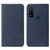 TCL 20 R 5G Magnetic Closure Leather Phone Case - Blue
