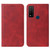 TCL 20 R 5G Magnetic Closure Leather Phone Case - Red