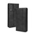 TCL 20 XE Magnetic Buckle Retro Texture Leather Phone Case - Black