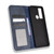 TCL 20 XE Magnetic Buckle Retro Texture Leather Phone Case - Blue
