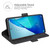 TCL 20S / 20 5G / 20L Dual-side Magnetic Buckle Horizontal Flip Leather Case with Holder & Card Slots & Wallet - Black