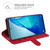 TCL 20S / 20 5G / 20L R64 Texture Single Horizontal Flip Protective Case with Holder & Card Slots & Wallet& Photo Frame - Red