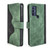 TCL 30 SE / 305 / 306 Stitching Horizontal Flip Leather Phone Case - Green