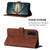 TCL 30 V 5G T781S / 30XE 5G Crossbody 3D Embossed Flip Leather Phone Case - Brown