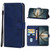 TCL 30 V 5G T781S Leather Phone Case - Blue
