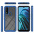 TCL 30 XE 5G Starry Sky Solid Color Series PC + TPU Phone Case - Blue
