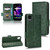 TCL 30 Z T602DL Symmetrical Triangle Leather Phone Case - Green