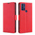 TCL 305 / 30 SE / 306 & Sharp Aquos V6 / V6 Plus Ultra-thin Voltage Side Buckle PU + TPU Leather Phone Case - Red