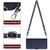 TCL 305 / 306 Cat Rat Embossed Pattern RFID Leather Phone Case with Lanyard - Blue