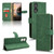 TCL 40 NXTpaper 5G Skin Feel Magnetic Flip Leather Phone Case - Green