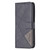TCL 40 NxtPaper Magnetic Buckle Rhombus Texture Leather Phone Case - Black