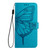 TCL 40 R 5G Embossed Butterfly Leather Phone Case - Blue TCL 40 R 5G Embossed Butterfly Leather Phone Case - Blue