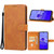 TCL 40 R 5G Leather Phone Case - Brown