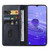 TCL 40 R 5G Magnetic Closure Leather Phone Case - Blue