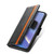 TCL 40 SE CaseNeo Splicing Dual Magnetic Buckle Leather Phone Case - Black