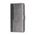 TCL 40 SE Contrast Color Side Buckle Leather Phone Case - Black + Grey