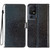 TCL 40 SE Glitter Powder Flip Leather Phone Case - Black