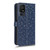 TCL 40 SE Honeycomb Dot Texture Leather Phone Case - Blue
