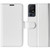 TCL 40 SE R64 Texture Horizontal Flip Leather Phone Case - White