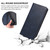 TCL 40 X Magnetic Closure Leather Phone Case - Blue