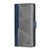 TCL 40 XE 5G / 40X 5G T601D Contrast Color Side Buckle Leather Phone Case - Blue + Grey