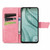TCL 40 XE Butterfly Love Flower Embossed Leather Phone Case - Pink