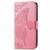 TCL 40 XL Butterfly Love Flower Embossed Leather Phone Case - Pink
