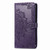 TCL 40 XL Mandala Flower Embossed Leather Phone Case - Purple