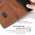 TCL 50 SE 4G Contrast Color Side Buckle Leather Phone Case - Light Brown + Green