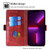 TCL 50 SE 4G Contrast Color Side Buckle Leather Phone Case - Red + Black TCL 50 SE 4G Contrast Color Side Buckle Leather Phone Case - Red + Black