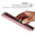 TCL 50 SE 4G Gloss Oil Solid Color Magnetic Leather Phone Case - Rose Gold