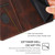 TCL 50 SE 4G Skin Feel Magnetic Buckle Leather Phone Case - Brown