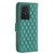 TCL 50 SE Diamond Lattice Wallet Flip Leather Phone Case - Green TCL 50 SE Diamond Lattice Wallet Flip Leather Phone Case - Green
