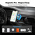 Mybat Pro Antimicrobial Maverick Series W/ Magsafe Case with Holster and Tempered Glass for Apple iPhone 13 Pro Max - Black / Black