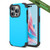 Ecoblvd Mojave Collection Case for Apple iPhone 15 Pro - Cascade Blue (100% Compostable & Plant-Based)