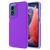AMPD - Dual Layer Soft Touch Classic Slim Case for Motorola Moto G Stylus 5G 2024 - Purple
