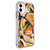 AMPD - TPU / Acrylic Hd Print Case for Apple iPhone 11 - Floral Orange Pattern