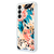 AMPD - TPU / Acrylic Hd Print Case for Samsung Galaxy A35 5G - Floral Blue Pattern