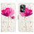 Motorola Moto G 5G 2024 3D Painting Horizontal Flip Leather Phone Case - Flower