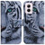 Motorola Moto G Power 5G 2024 Coloured Drawing Flip Leather Phone Case - Tiger