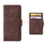 Motorola Moto G Power 5G 2024 Skin Feel Calf Texture Card Slots Leather Phone Case - Brown